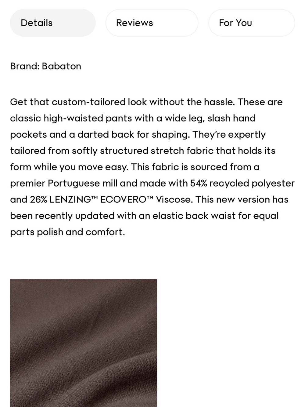 Aritzia New Agency Brown Pants - Picture 7 of 8